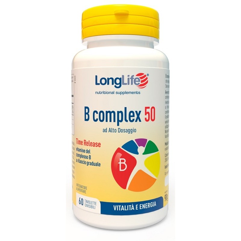 LONGLIFE B COMPLEX 50 RG 60 Tavolette