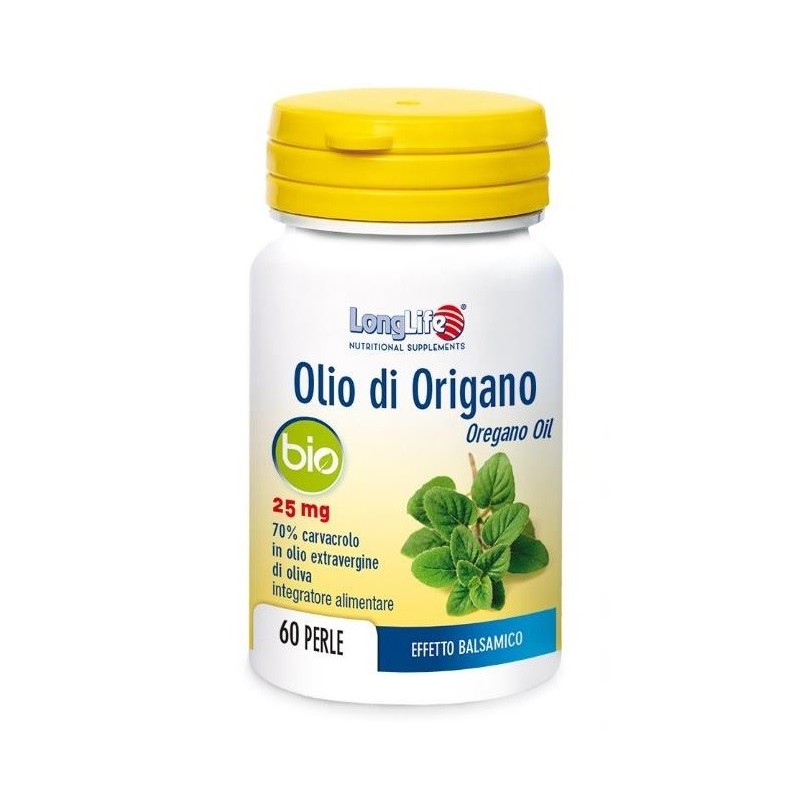 LONGLIFE OLIO ORIGANO BIO60 Perle