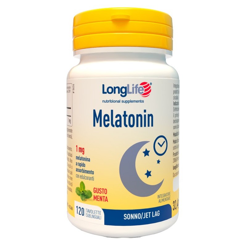LONGLIFE MELATON 1MG MEN120 Tavolette