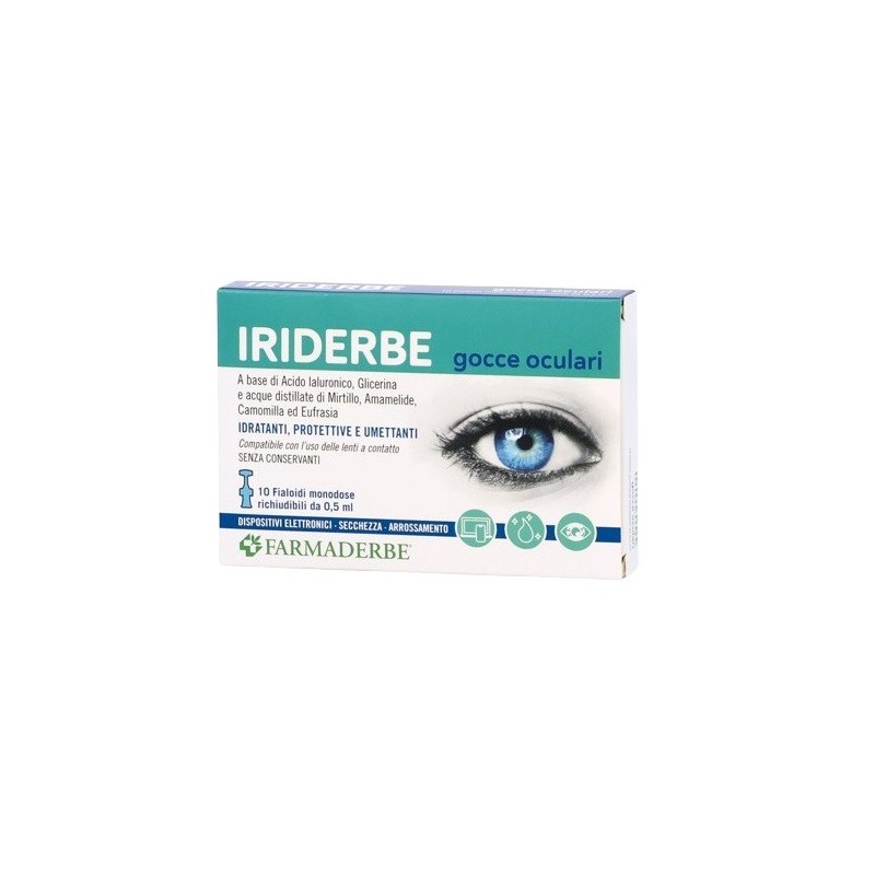 IRIDERBE GOCCE OCUL 10X0,5ML