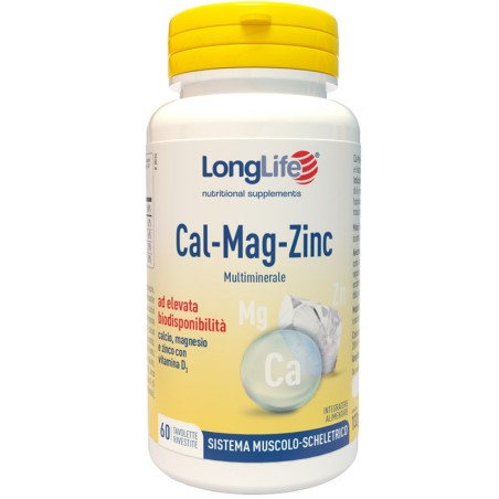 LONGLIFE CAL MAG ZINC 60 Tavolette