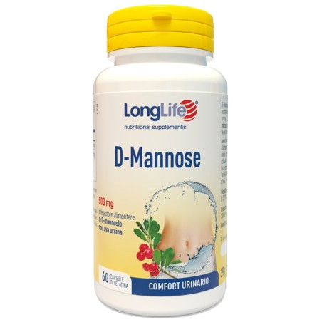 LONGLIFE D-MANNOSE 60 Capsule