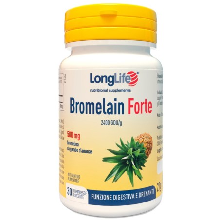 LONGLIFE BROMELAIN FORTE 30 Compresse
