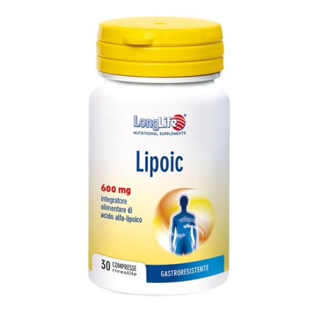 LONGLIFE LIPOIC 600 30 Compresse