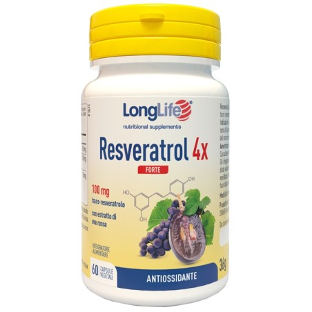 LONGLIFE RESVERATROL 4X 60 Capsule