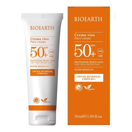 BIOEARTH Crema VISO SPF50+ 50ML