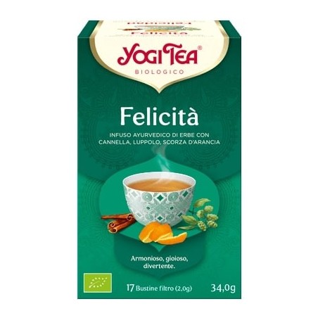 YOGI TEA FELICITA' 34G
