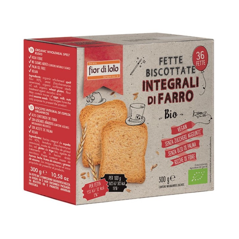 FETTE BISCOTTATE FARRO INTEG