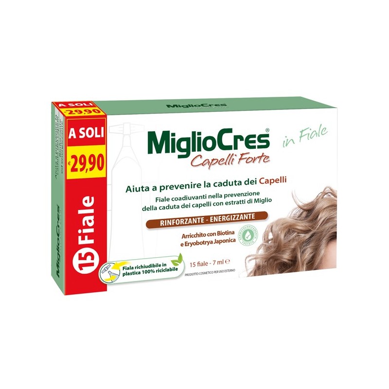 MIGLIOCRES CAPELLI FORTE 15 Flaconi           