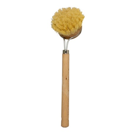 SPAZZOLA PIATTI FIBRA C/MA