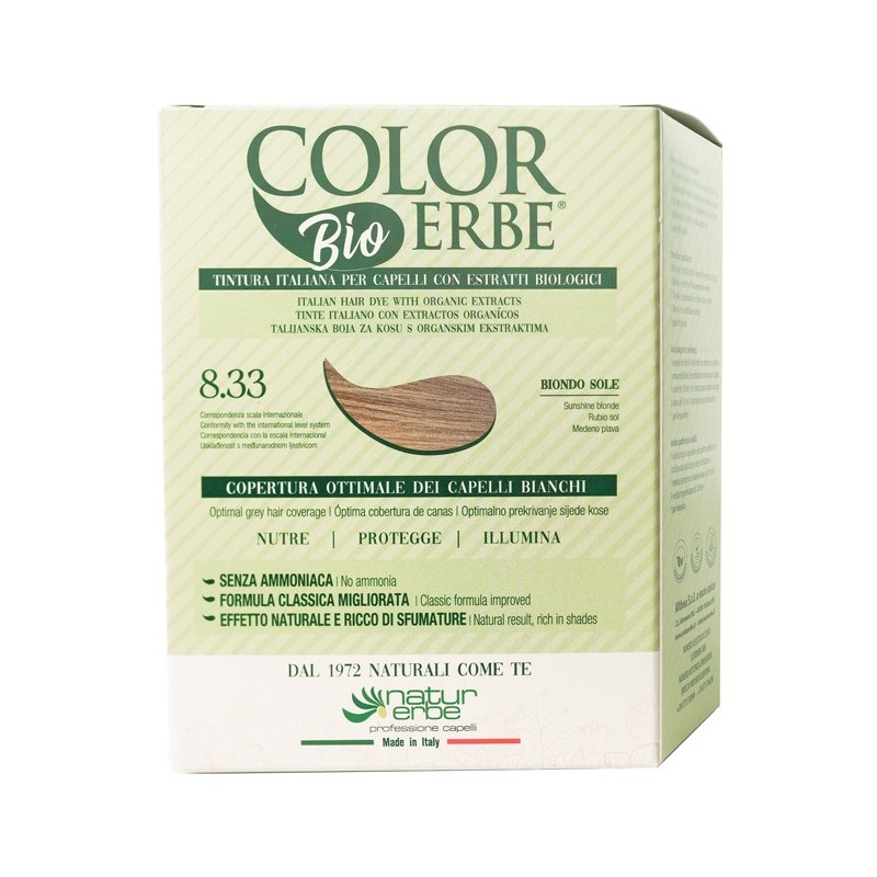 COLOR ERBE BIO BIONDO SOLE8,33