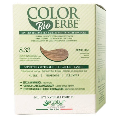 COLOR ERBE BIO BIONDO SOLE8,33