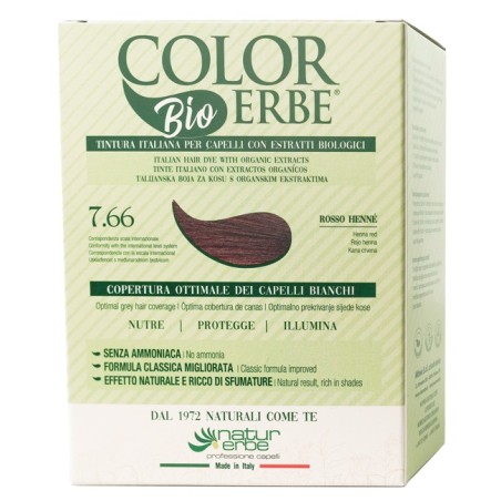 COLOR ERBE BIO ROSSO HENN 7,66
