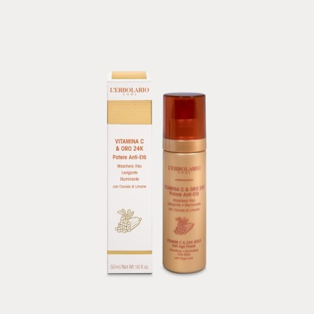 VITAMINA C&ORO MASCHERA VISO