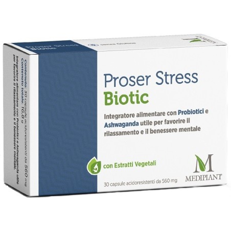 PROSER STRESS BIOTIC 30 Capsule