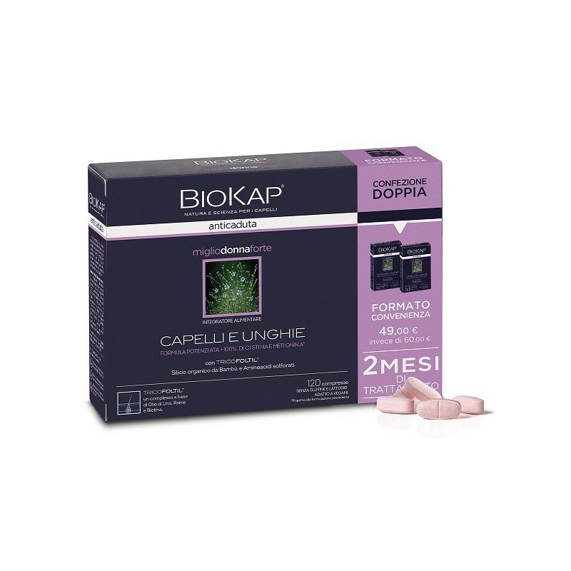BIOKAP MIGLIO D FT60+60 Compresse LIM