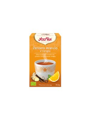 Yogi Tea Zenzero Arancia E Vaniglia Bio